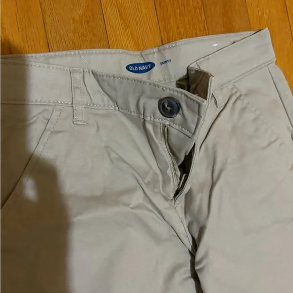 Old Navy Big Girls Khaki Chinos - Picture 5 of 10